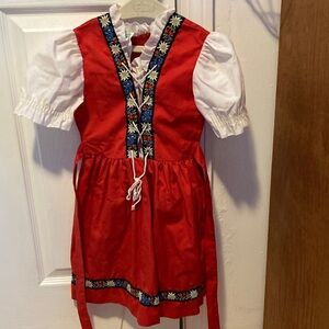 Girls German Dirndl/oktoberfest